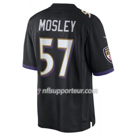 Maillot Homme Baltimore Ravens C.J. Mosley 57 Nike Noir